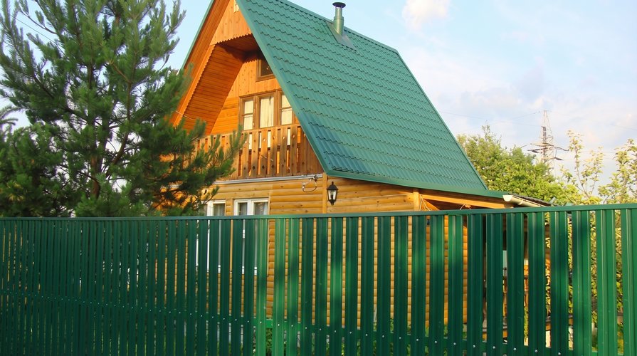 Штакетник Люкс зелёный